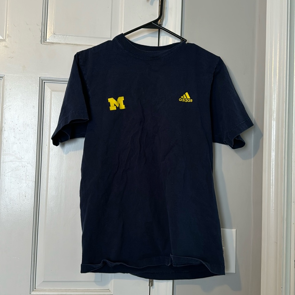 Adidas x Michigan Hail Michigan tee shirt Men’s small - Picture 2 of 3